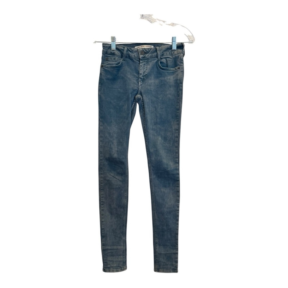 Comptoir Des Cotonniers Blue Strechy Skinny Jeans